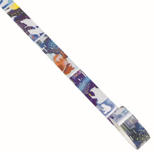 World Craft - Foil-Stamped Washi Tape - Midnight Fireworks