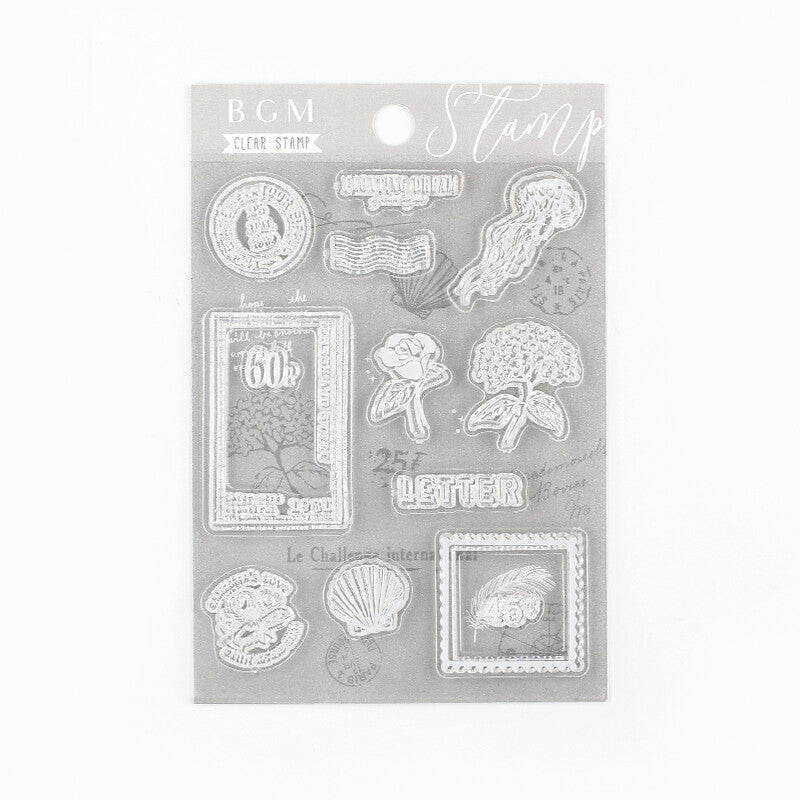 BGM - Clear Stamps - Retro & Vintage Stamps