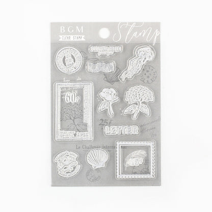 BGM - Clear Stamps - Retro & Vintage Stamps