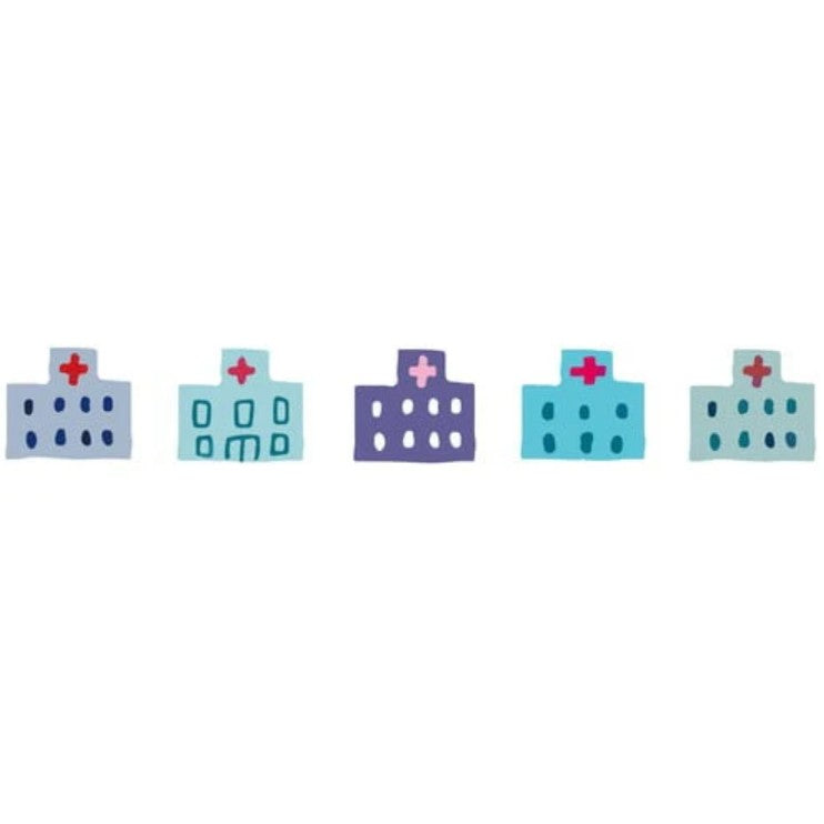 PLUS Deco Rush - 6mm Deco Tape - Hospital