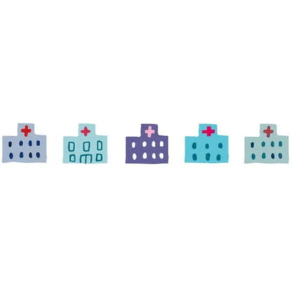 PLUS Deco Rush - 6mm Deco Tape - Hospital