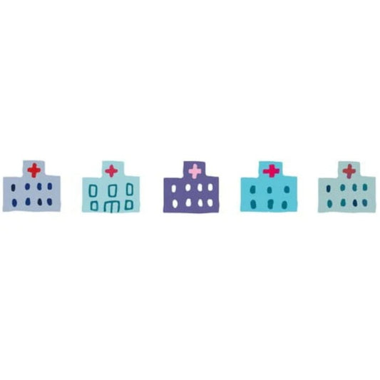 Plus Deco Rush - 6mm Deco Tape - Hospital