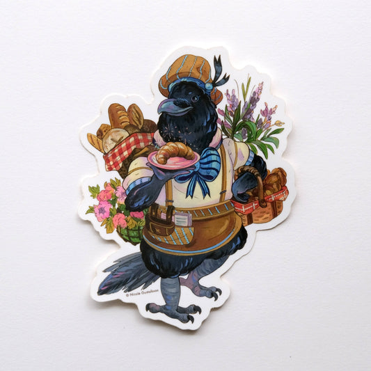 Nimasprout - Sticker - Crow Baker