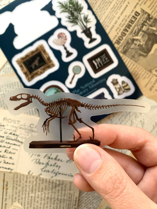 The Creeping Moon - Sticker Sheet - The Natural History Museum