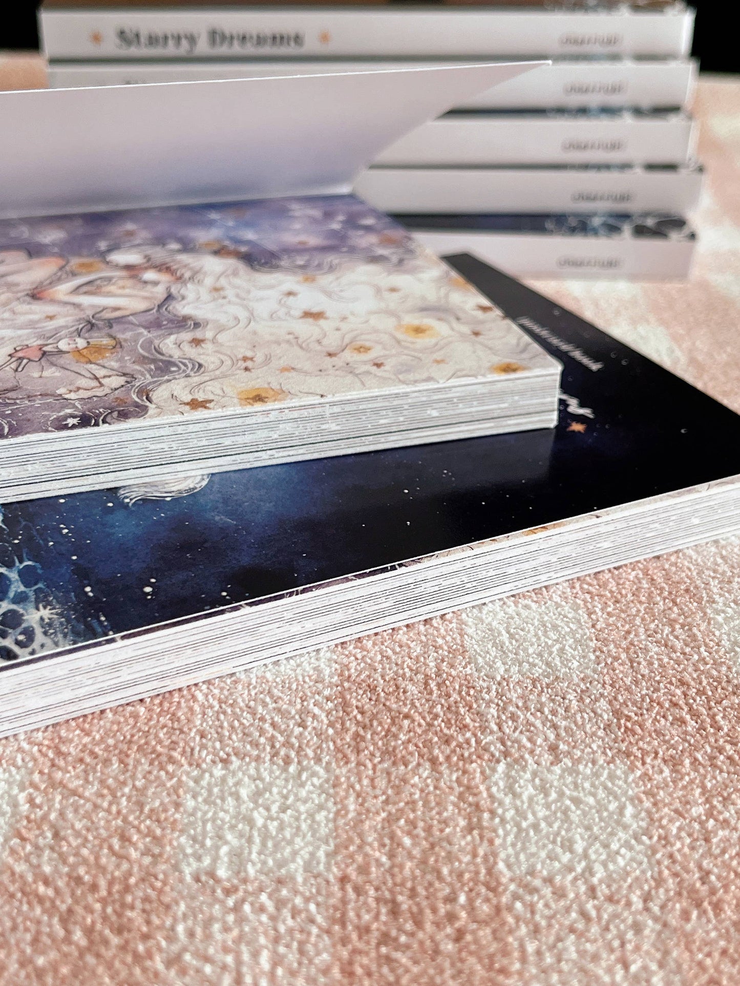 Cherry Rabbit - Postcard Book - Starry Dreams