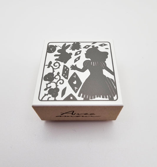 Sanby x Avec Amour - Grimm's Fairy Tales Silhouette Stamps - Alice in Wonderland