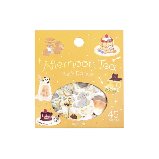 BGM Flake Stickers - Afternoon Tea - Let's Dance