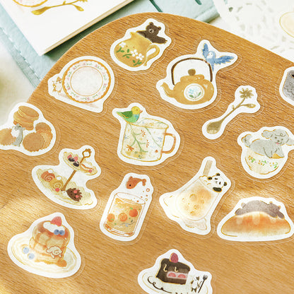 BGM Flake Stickers - Afternoon Tea - Let's Dance