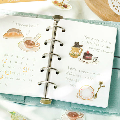 BGM Flake Stickers - Afternoon Tea - Let's Dance