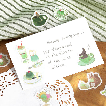 BGM Flake Stickers - Afternoon Tea - Sing a Song