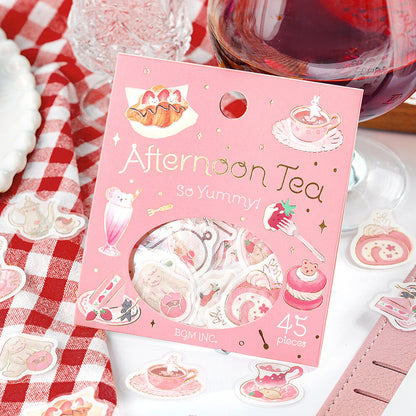 BGM Flake Stickers - Afternoon Tea - So Yummy!