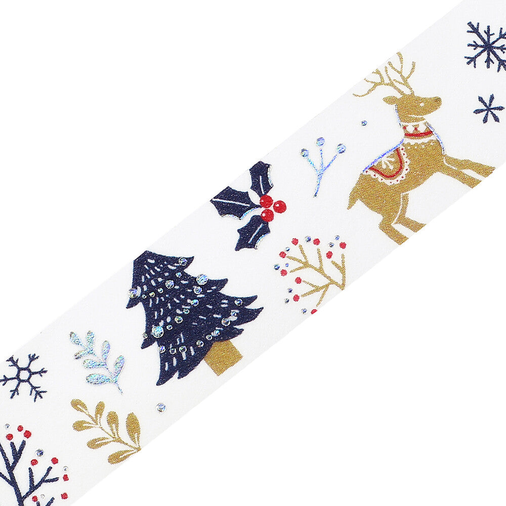 BGM - 15mm Washi Tape - Christmas Limited - Christmas Forest
