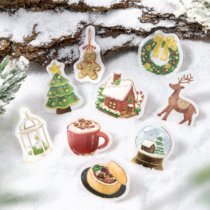 BGM Flake Stickers - Christmas Limited - Christmas Market