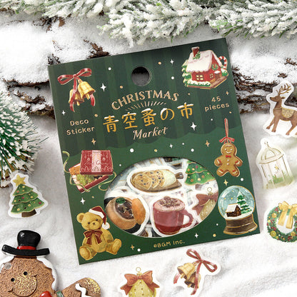 BGM Flake Stickers - Christmas Limited - Christmas Market