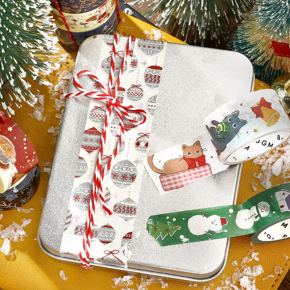 BGM - 15mm Washi Tape - Christmas Limited - Nordic Ornaments