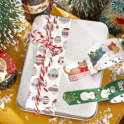 BGM - 15mm Washi Tape - Christmas Limited - Nordic Ornaments