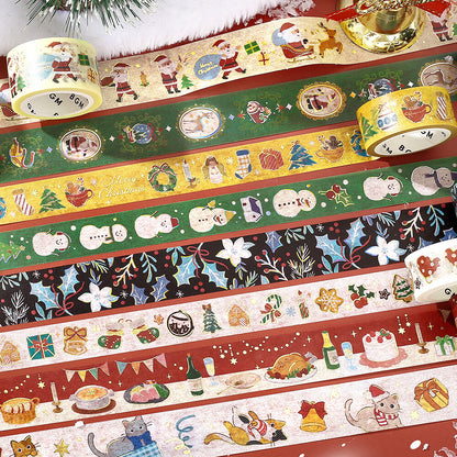 BGM - 20mm Washi Tape - Christmas Limited - Brooch