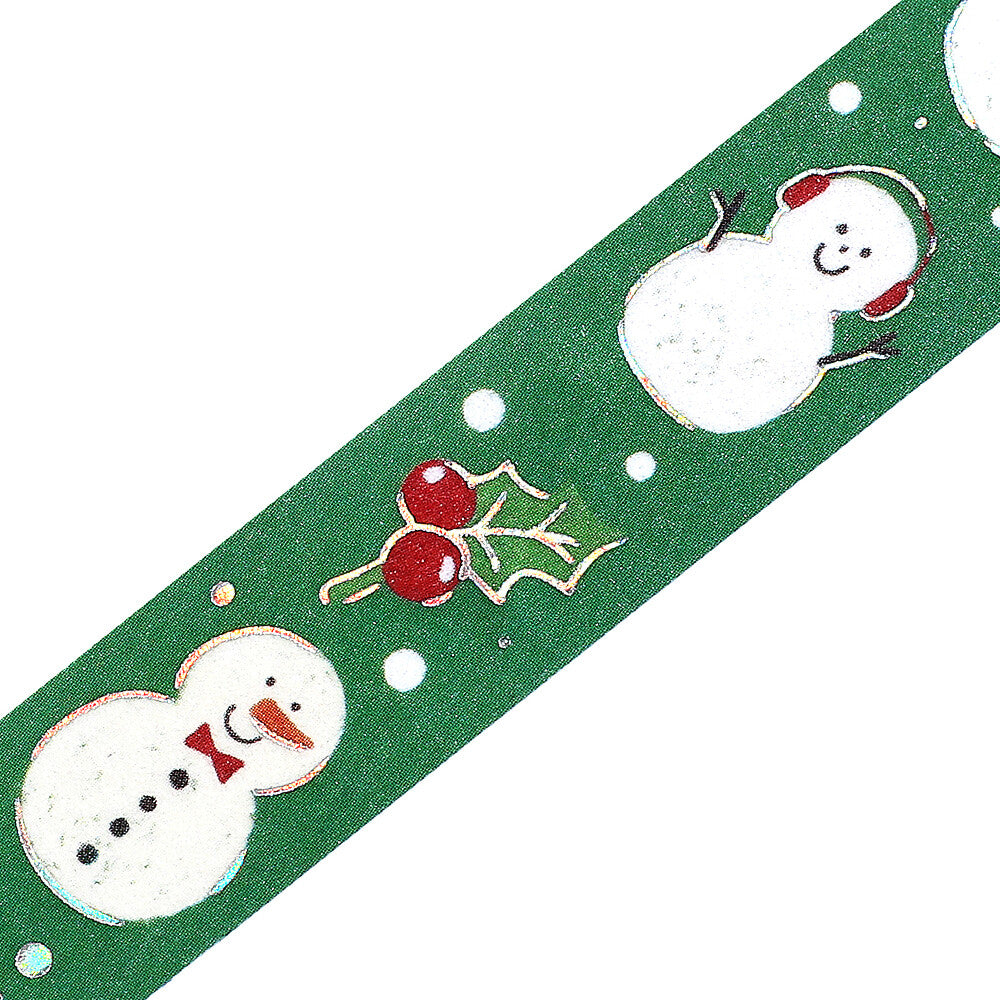 BGM - 15mm Washi Tape - Christmas Limited - Snowman