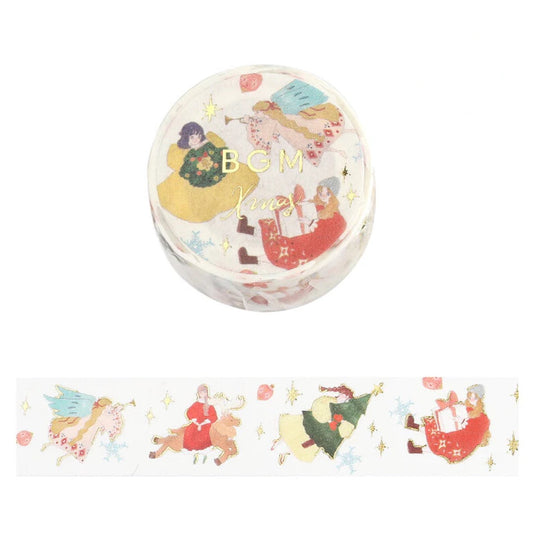 BGM Washi Tape - Christmas Limited - Flying Girl