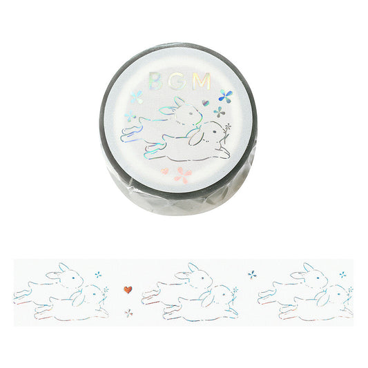 BGM Clear Tape - Bunnies
