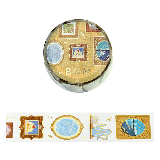 BGM Clear Tape - Decorative Paintings