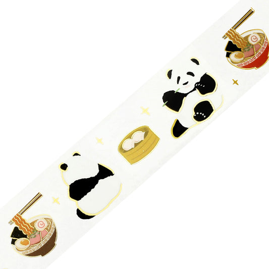 BGM Clear Tape - Panda & Chinese Food