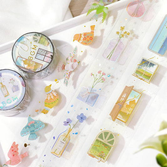 BGM Clear Tape -  Window Scenery