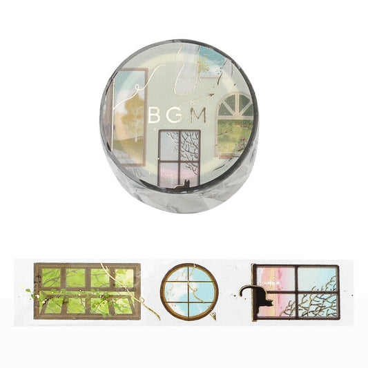 BGM Clear Tape -  Window Scenery
