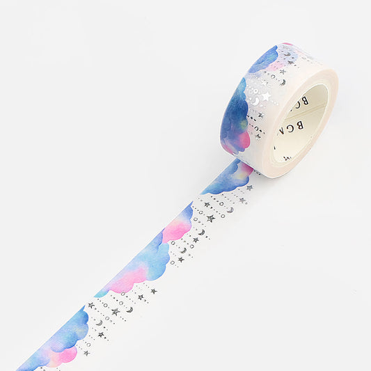 BGM Washi Tape - Clouds and Stars