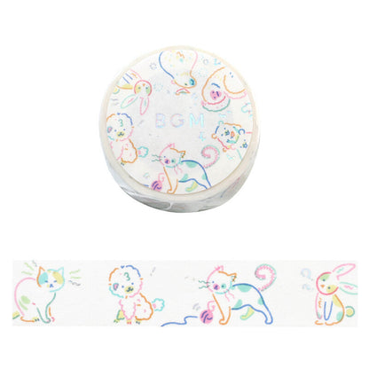 BGM - Washi Tape - Life Series - Color Zoo