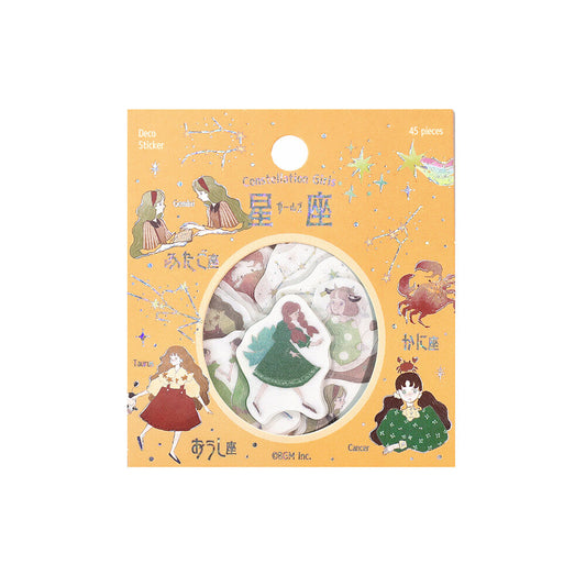 BGM Flake Stickers - Constellation Girls - Taurus Gemini Cancer