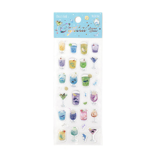 BGM Crystal Stickers - Summer Limited - Sea and Soda