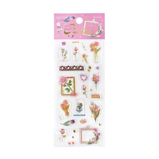 BGM Planner Stickers - Crystal Stickers - Garden