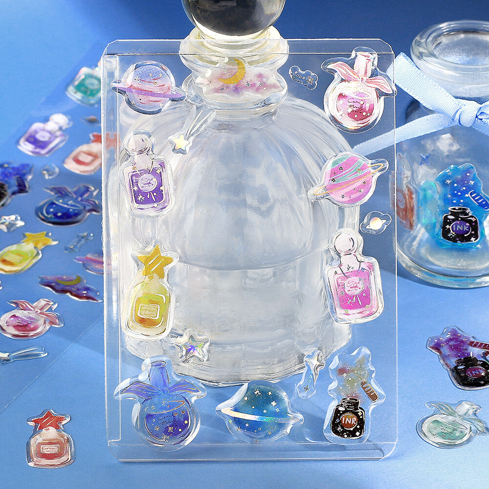 BGM Planner Stickers - Crystal Stickers - Planet Potions