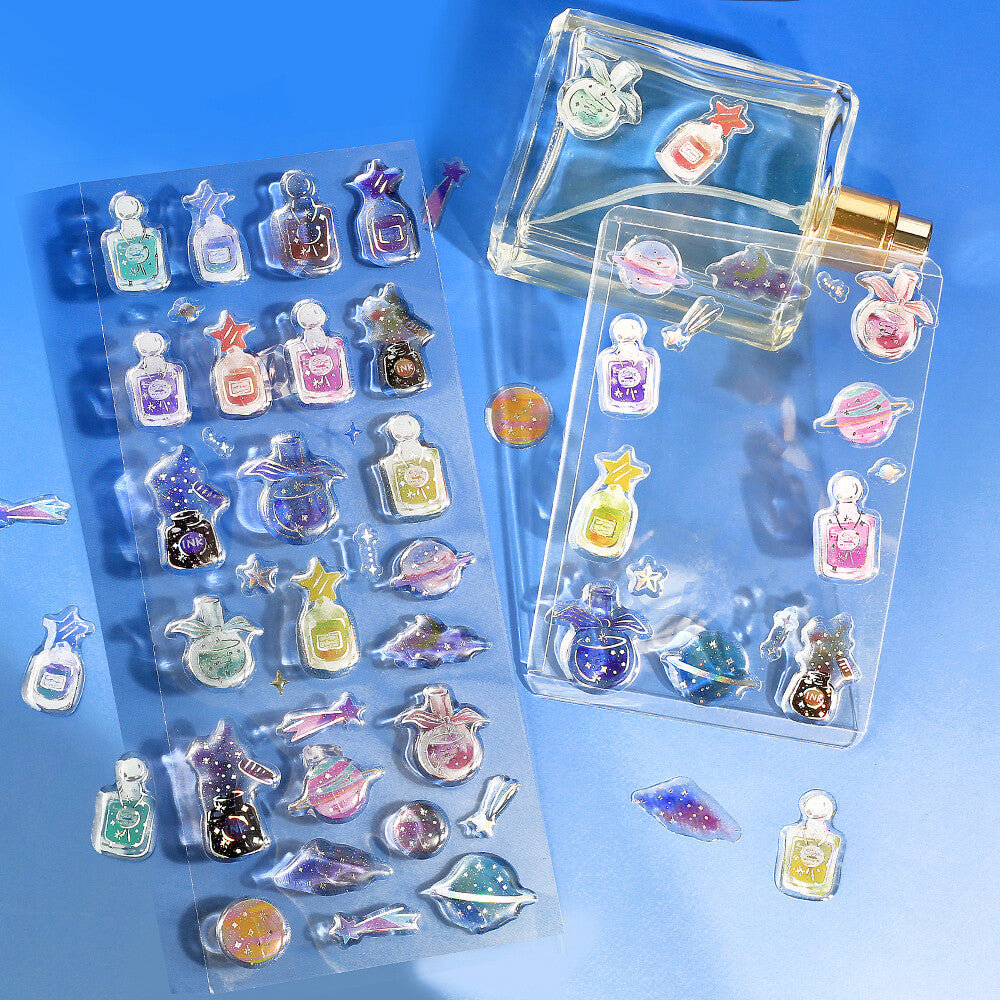 BGM Planner Stickers - Crystal Stickers - Planet Potions