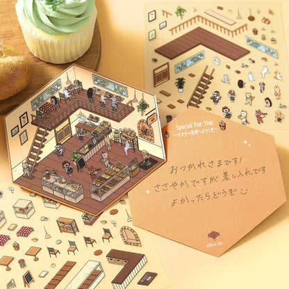 BGM - Flake Stickers - Diorama 2.5D Stickers Vol. 2 - Bakery