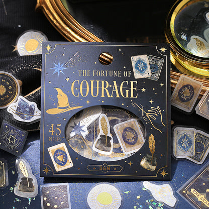 BGM Flake Stickers - Fortune Series - Courage