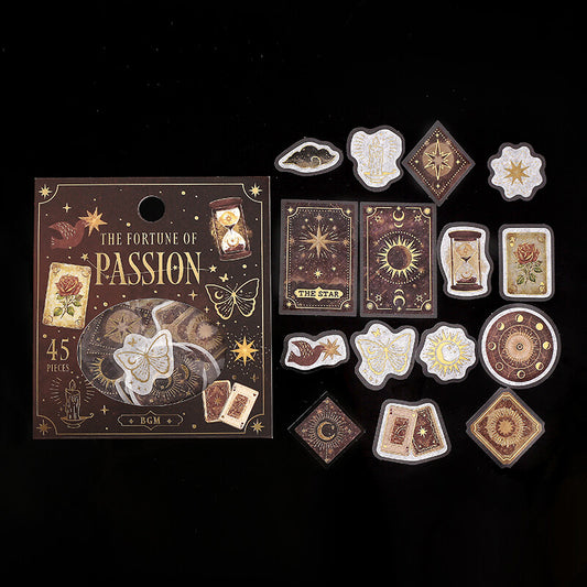 BGM Flake Stickers - Fortune Series - Passion