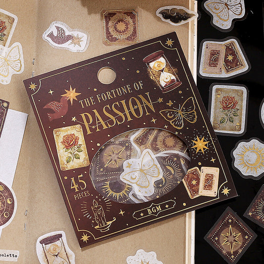 BGM Flake Stickers - Fortune Series - Passion