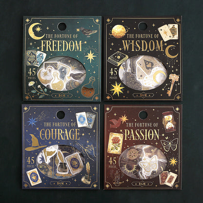 BGM Flake Stickers - Fortune Series - Wisdom