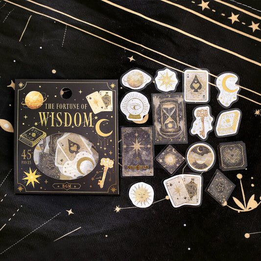 BGM Flake Stickers - Fortune Series - Wisdom