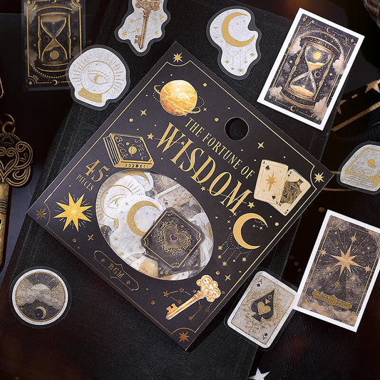 BGM Flake Stickers - Fortune Series - Wisdom