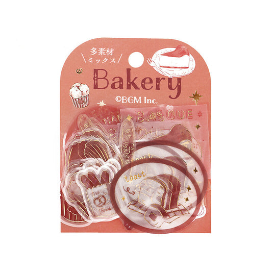 BGM Holiday Store Tour Flake Stickers - Bakery
