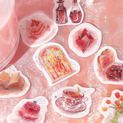 BGM - Flake Stickers - Cafe a la Mode Vol. 2 - Cosmos - Scarlet Sunset