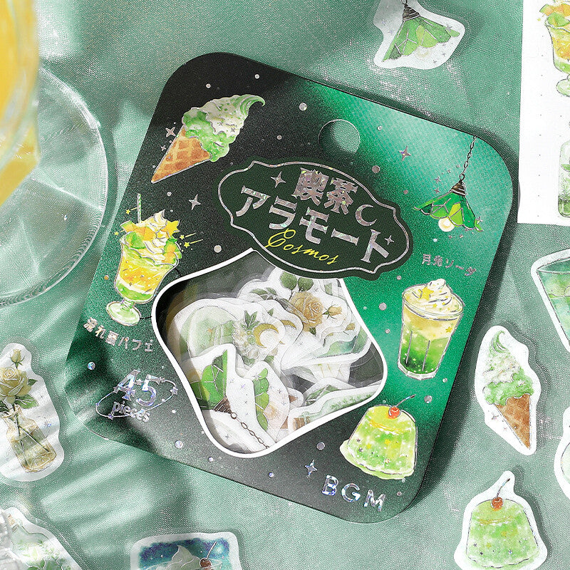BGM - Flake Stickers - Cafe a la Mode Vol. 2 - Cosmos - Twilight Moon Sky