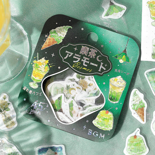 BGM - Flake Stickers - Cafe a la Mode Vol. 2 - Cosmos - Twilight Moon Sky