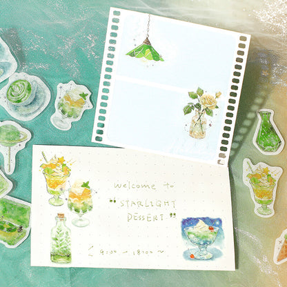 BGM - Flake Stickers - Cafe a la Mode Vol. 2 - Cosmos - Twilight Moon Sky