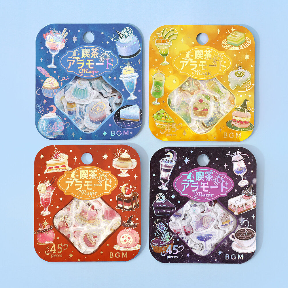 BGM - Flake Stickers - Cafe a la Mode - Magic - Darkness