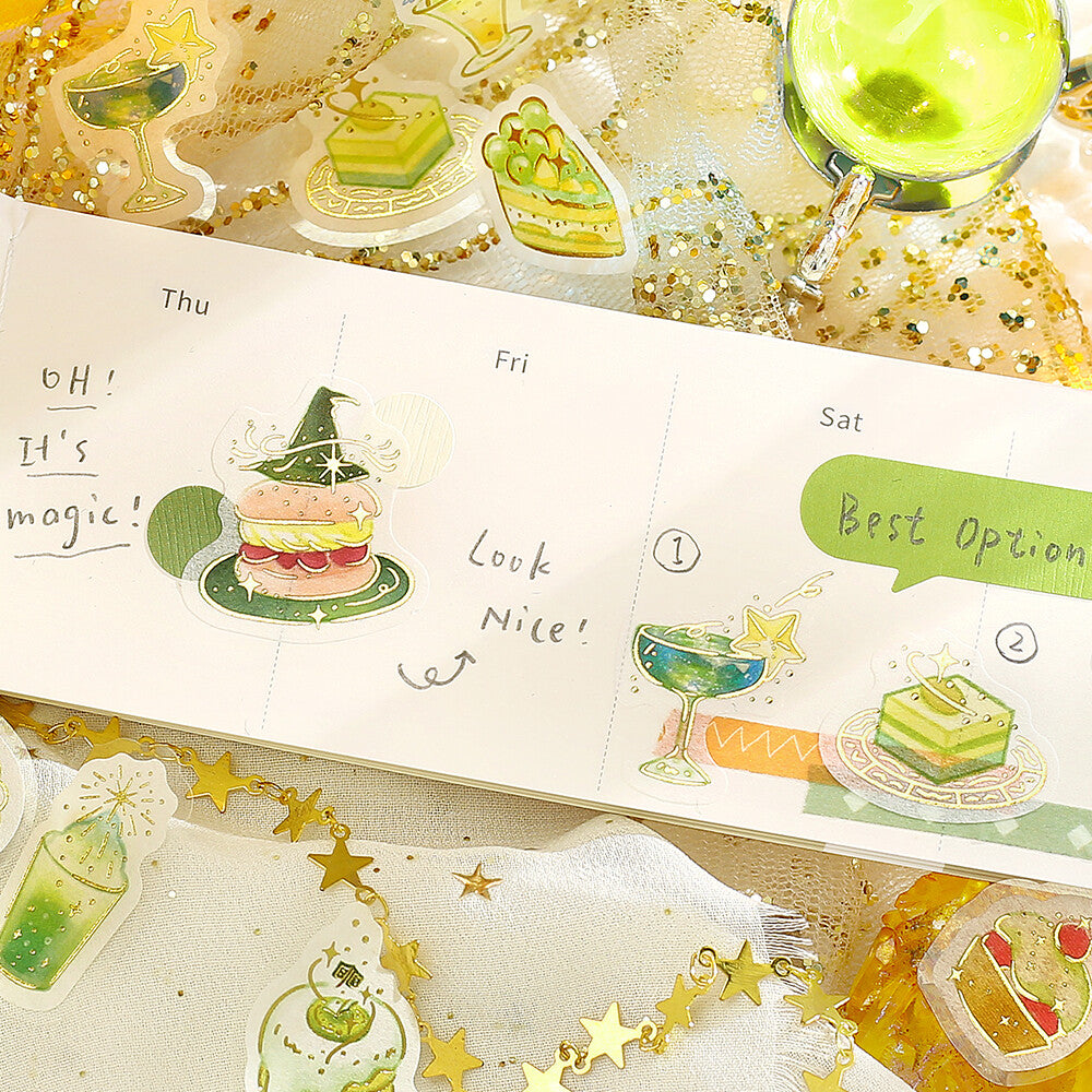 BGM - Flake Stickers - Cafe a la Mode - Magic - Light