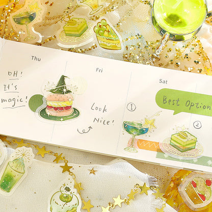 BGM - Flake Stickers - Cafe a la Mode - Magic - Light
